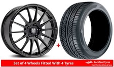 Alloy Wheels & Tyres 15" Fox FX004 For Citroen C3 Aircross 17-22