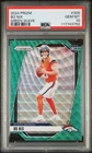 2024 Panini Prizm Football ~ Bo Nix #309 ~ Green Wave Prizm ~ PSA 10