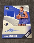 JALEN Brunson 2018-19 DONRUSS RC auto jersey /99 RMS-JBS rookie patch