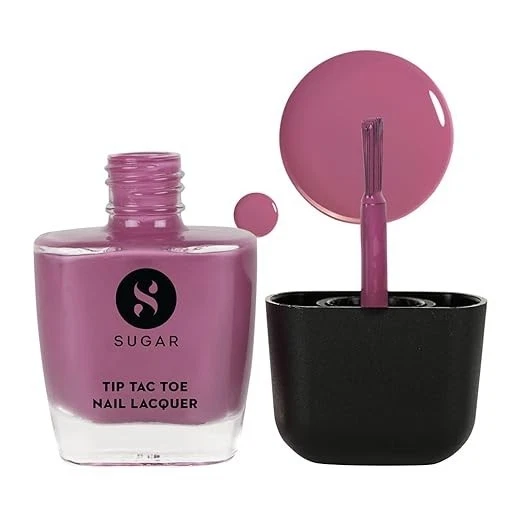 SUGAR Cosmetics Tip Tac Toe Nail Lacquer Classic | Long-lasting, 100% Chip-resis
