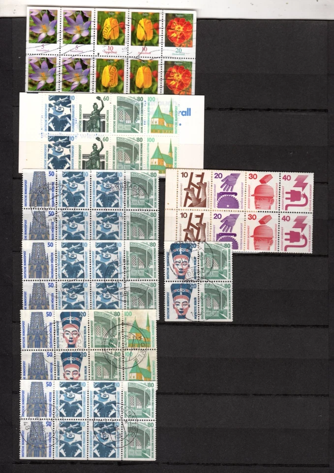 BRD BERLIN SUPER PARTIE MH U H BLÄTTER POSTFRISCH GESTPLT - Bild 2 von 2