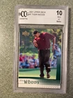 2001 Upper Deck Tiger Woods #1 BCCG 10 - Free Shipping DD10