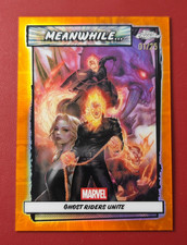 2026 Topps Chrome Marvel Meanwhile Ghost Riders Unite #MW-04 01/25 First Print
