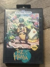 Taz-Mania (Sega Genesis, 1992) WITH BOX NO MANUAL
