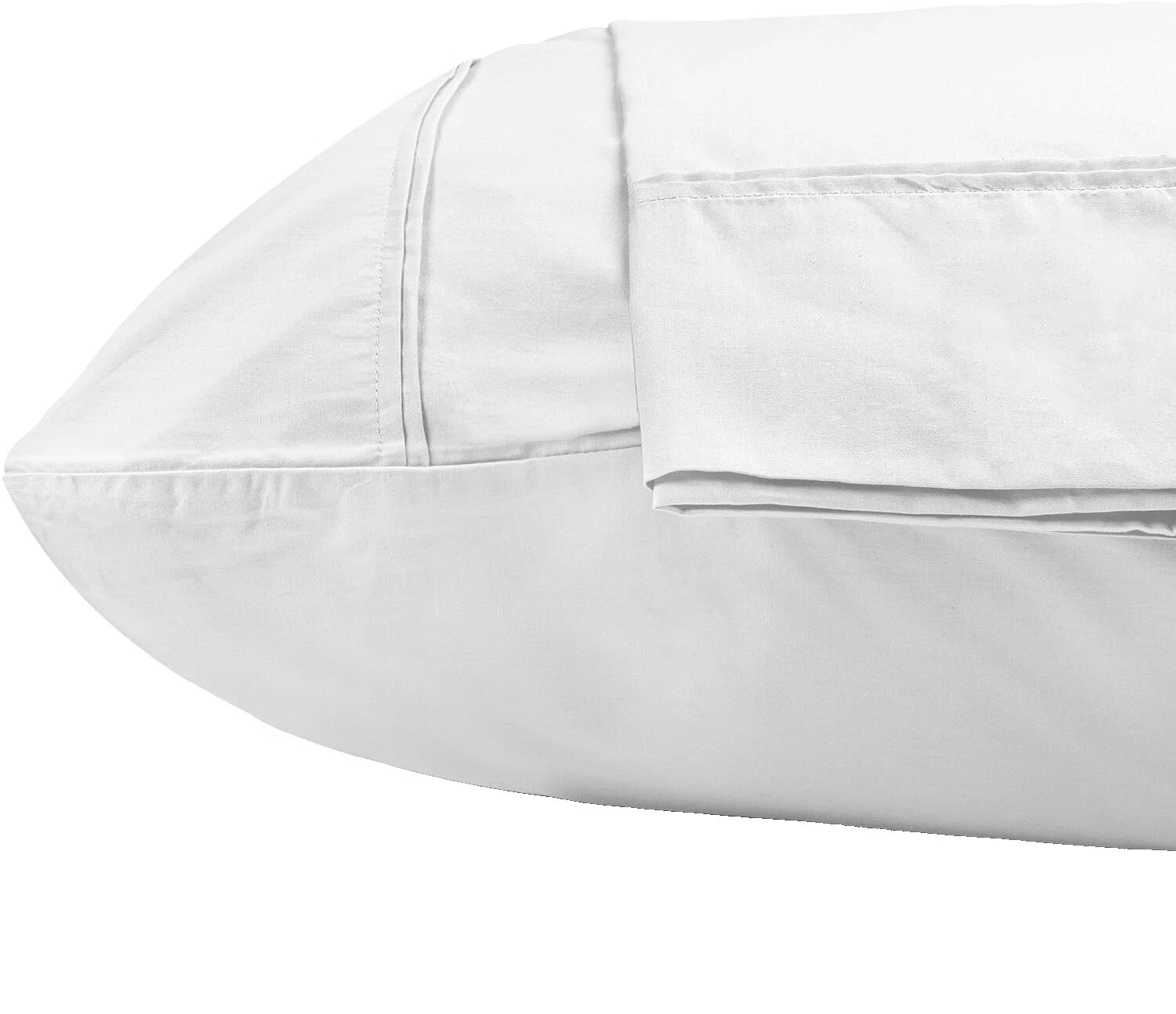 Percale White Pillowcases