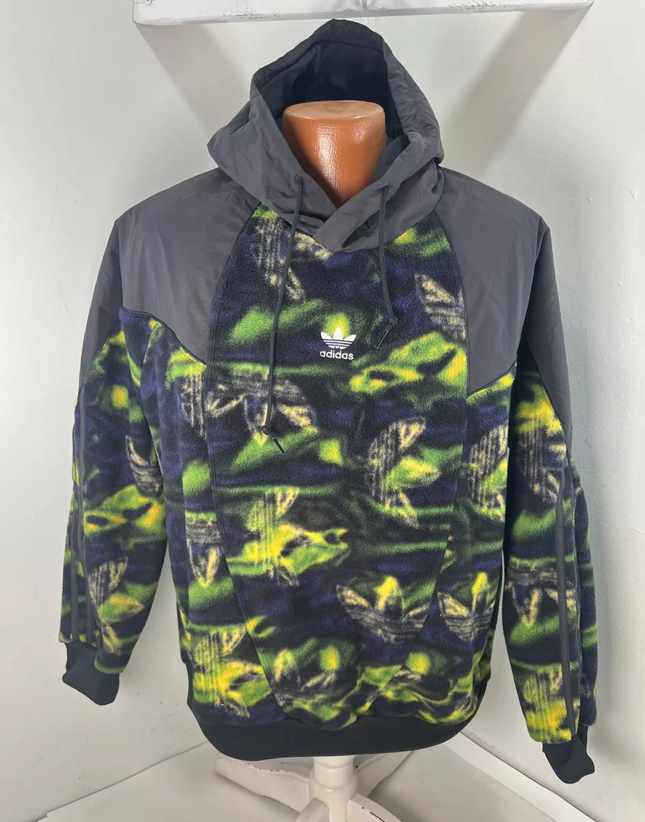 Trefoil Adidas | Fleece Polar Big GE0827 Medium eBay Hoodie Printed Originals