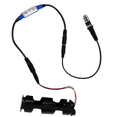 Blacklight LED wave ripple flicker special effects lighting kit 12 volt DC BLKIT
