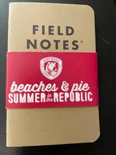 FIELD NOTES - Cherry Republic Graph 3 pk Memo Books - 2017 VERY RARE! Michigan