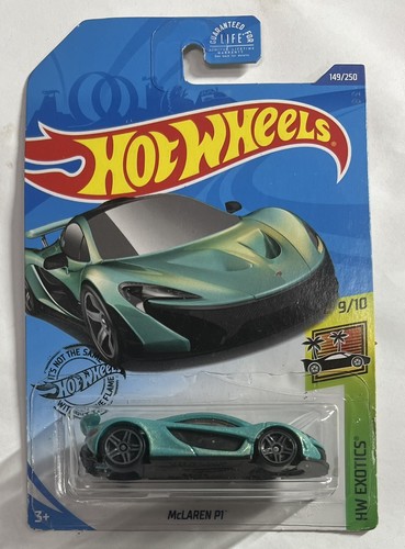 2 Hot wheels McLaren P1, & 1 SENNA with damage blister card See PICS for Damage - Picture 3 of 6