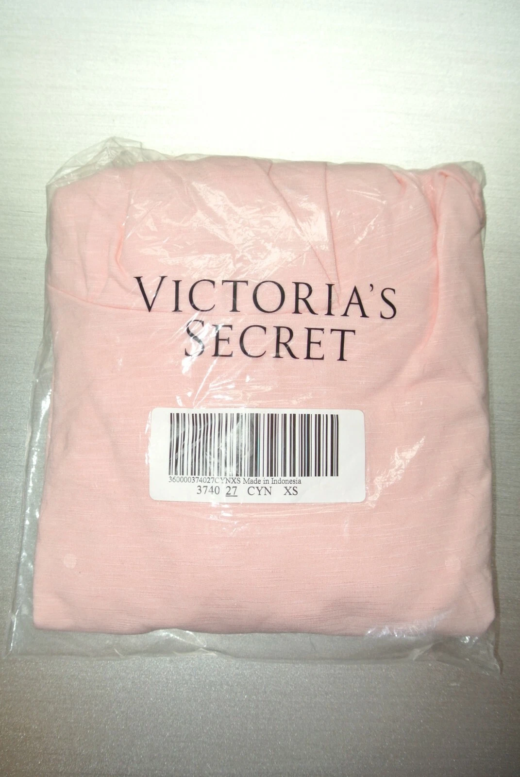 UNDERCOVER FELPA CON CAPPUCCIO VICTORIA'S SECRET LOUNGE! MILLENNIAL ROSA! SCEGLI LA TUA TAGLIA! Nuovo con scatola
