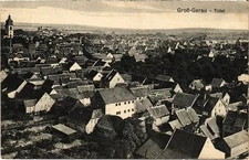 Old postcard postcard Gross-Gerau total view GERMANY (1417379)
