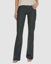  248 7 For All Mankind Women's Black Original Bootcu Jeans Pants Size 29