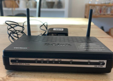 D-Link Verizon Internet Router DSL-2750B ADSL2 w/ Power Supply 4-Port Wireless