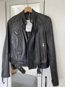 zara trf leather jacket