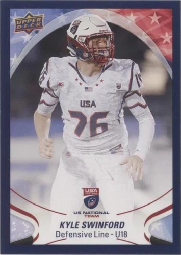2017 Upper Deck USA Football Kyle Swinford #3