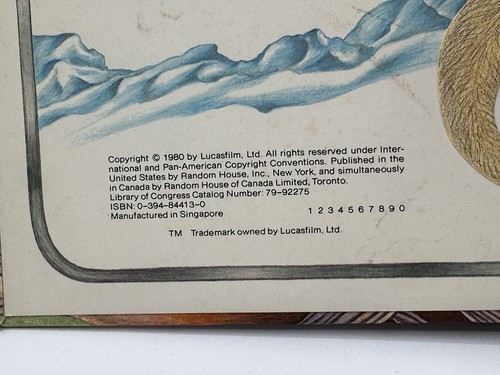 Das Imperium schlägt zurück Star Wars Pop Up Buch 1980 Random House Lucasfilm - Bild 3 von 7