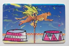Phone Card Telefonwertkarte Trading Card 50 DM Telekom Circus Leopard Gepard