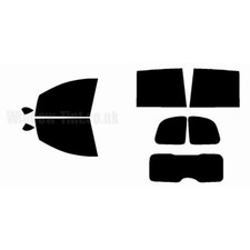 Per Fiat Multipla MPV 1999 +Completo Pre Taglio Pellicola Finestrini Kit Ant. &