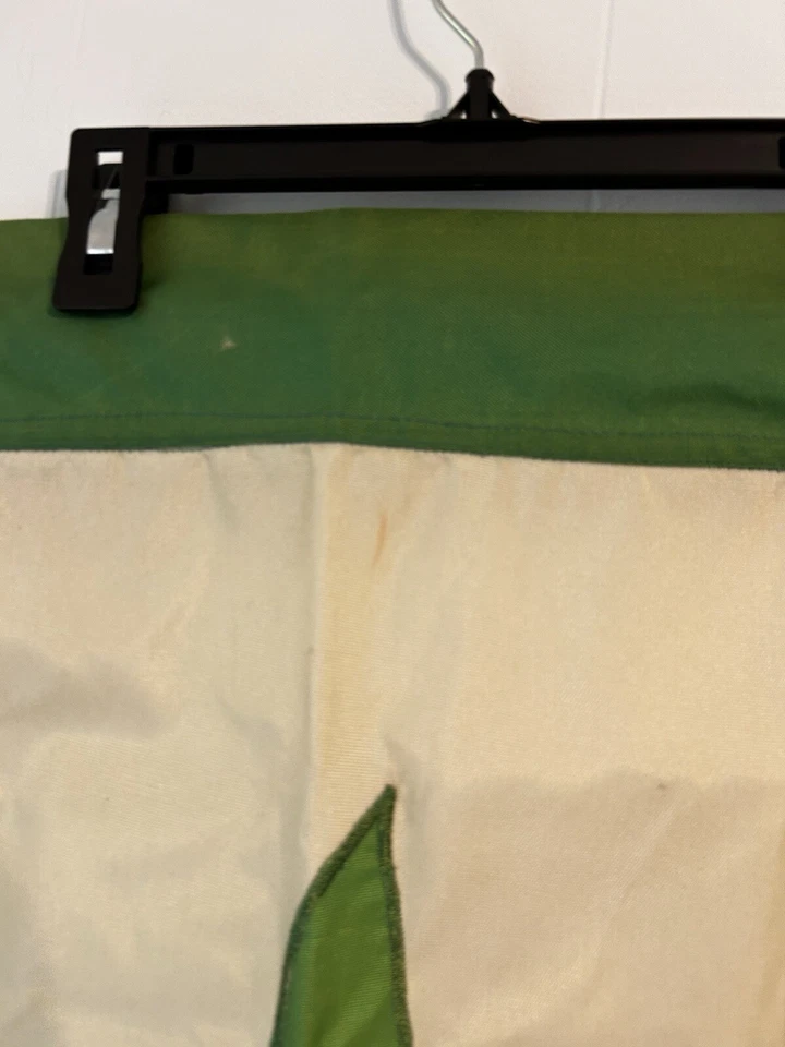 Bandera exterior vintage piña 1992 grande 28x38 Foto 2 de 4