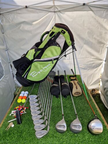 Men's King Cobra Golf Club Set & Stand Bag - Graphite Shafts - Left Handed - Picture 1 of 21