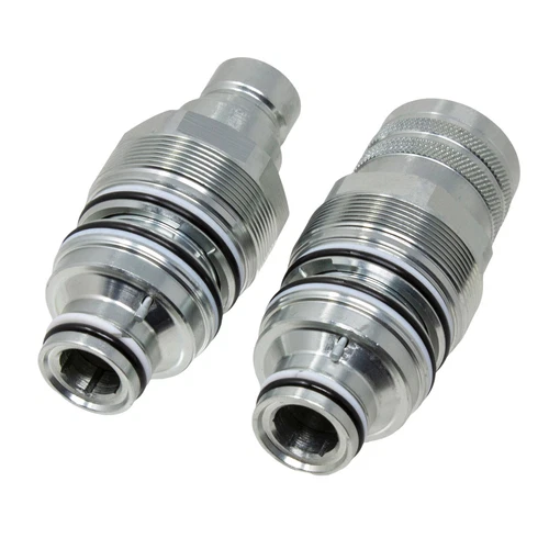 6679837 6680018 For Male & Female Flat Face Coupler Kit Compatible With Bobcat! - Picture 3 of 3