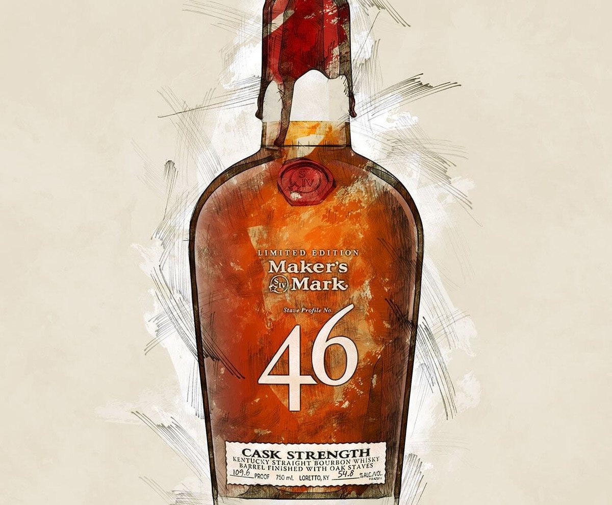 Maker's Mark 46 Cask Strength Batch 109.6 bottle