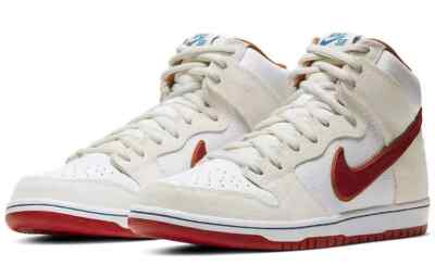 Nike Dunk High Pro Sail / Team Crimson CV9499-100 Men's US4-14 NEW