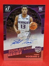 2020-21 Panini Donruss Signature Series Robert Woodard II #SG-RWD Rookie Auto RC