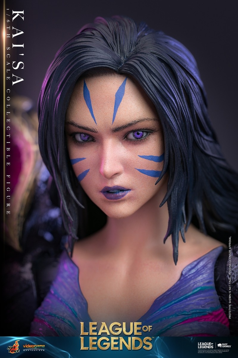 Ready! New Hot Toys VGM57 League of Legends Kai'Sa 1/6 Action