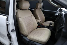 CUSTOM FIT LEATHERETTE FRONT SEAT COVERS for the 2011-2014 Ford F-150