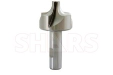 Shars 3/8 x 1/2" RH 4 Flutes M35 Cobalt Corner-Rounding End Mill New