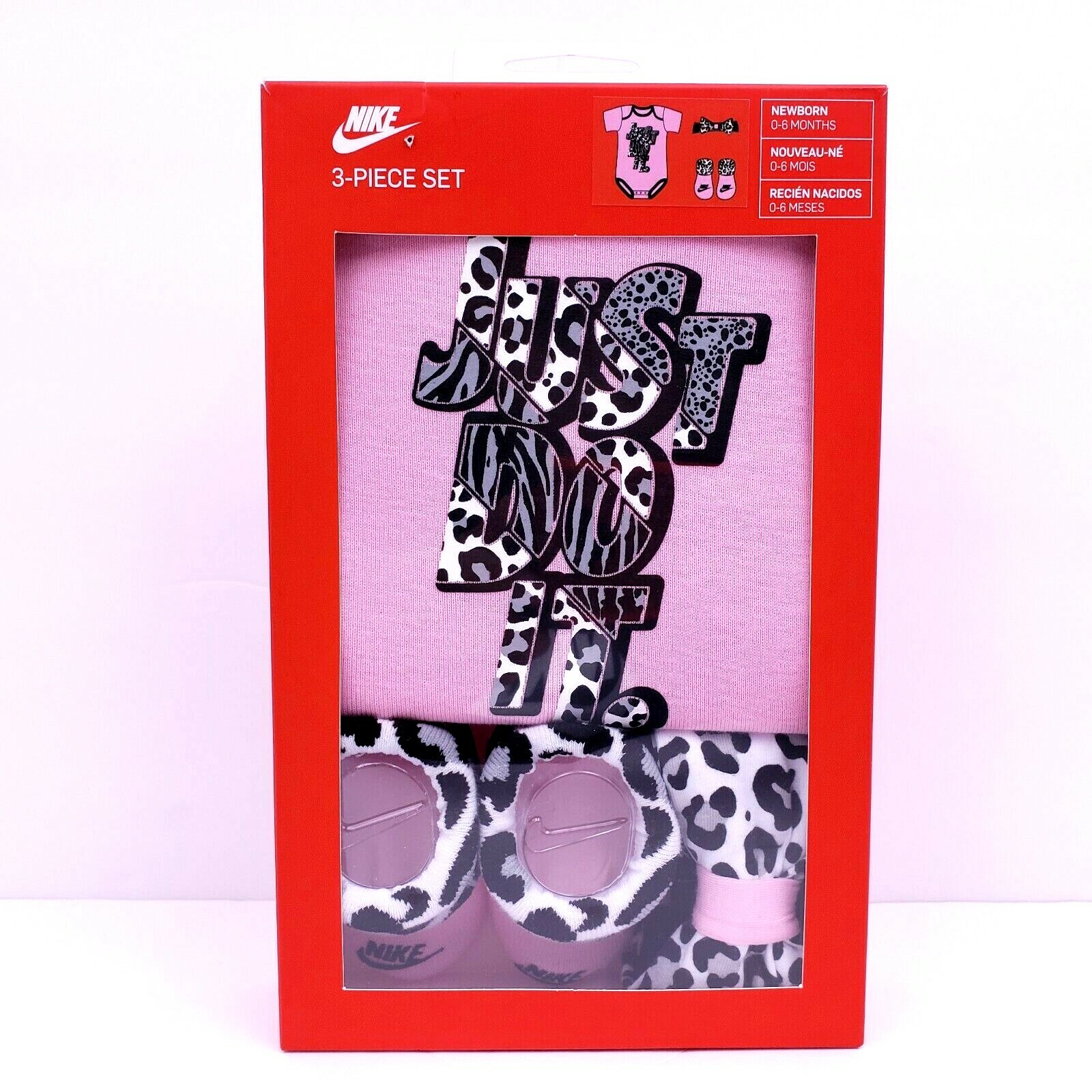 nike baby set pink