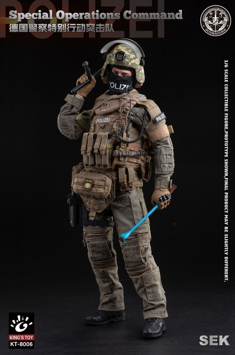 King's Toy KT-8006 German Special Operations Command SEK 1/6