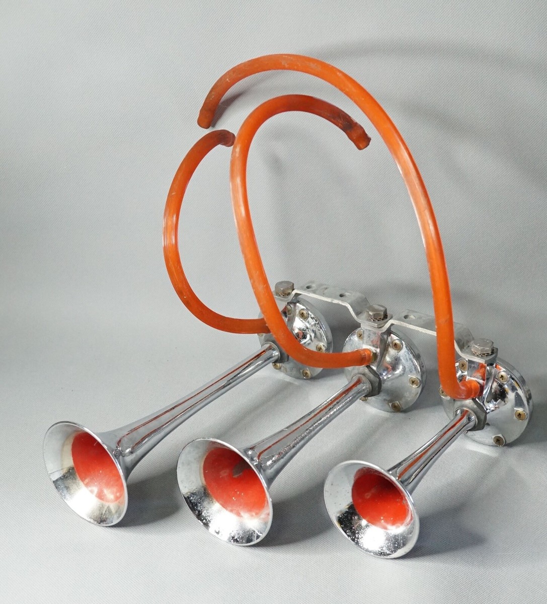 M1365 Vintage 1970's ピノキオ シルバー スプーン Vintage Italy Svezia Brescia Italian Oldtimer Antique Car Air Horn