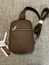 MELLOW WORLD TWO-IN-ONE CONVERTIBLE MOCHA PURSE HANDBAG. NWT