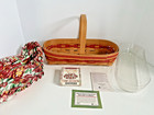Longaberger 1995 May Series Tulip Basket Combo Mint-New