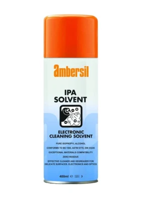 Ambersil 31569 IPA Isopropyl Alcohol, Electronic Cleaning Solvent 400ml