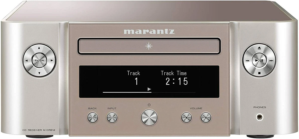 Marantz M-CR612 Network CD Receiver Silver Gold Bluetooth Airplay2
