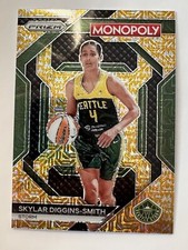 Skylar Diggins-Smith 2024 Prizm Monopoly #WNBA5 Insert Gold Shimmer /500