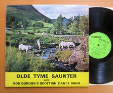 Old Tyme Saunter With Rob Gordon's Scottish Dance Band 1973 Grampian SGW 5003 NM