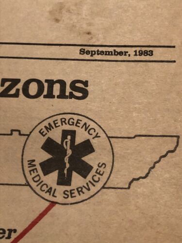 Rare 1983 First Response Magazine vintage magazine For 1st Responders In TN - Foto 2 di 7