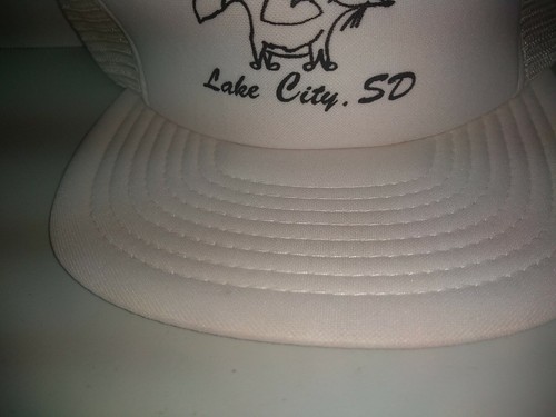 Cappello Vintage Cottonwood Fur Co. Lake City SD Cao - Foto 3 di 9