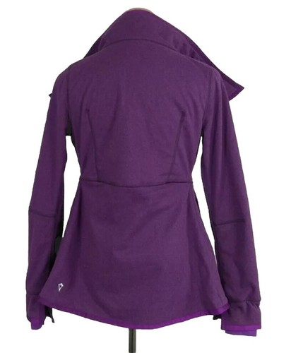 Ivivva Lululemon Big Business Wrap Girls Jacket Deep Violet Fleece Lined Sz 12 Y - Picture 5 of 15