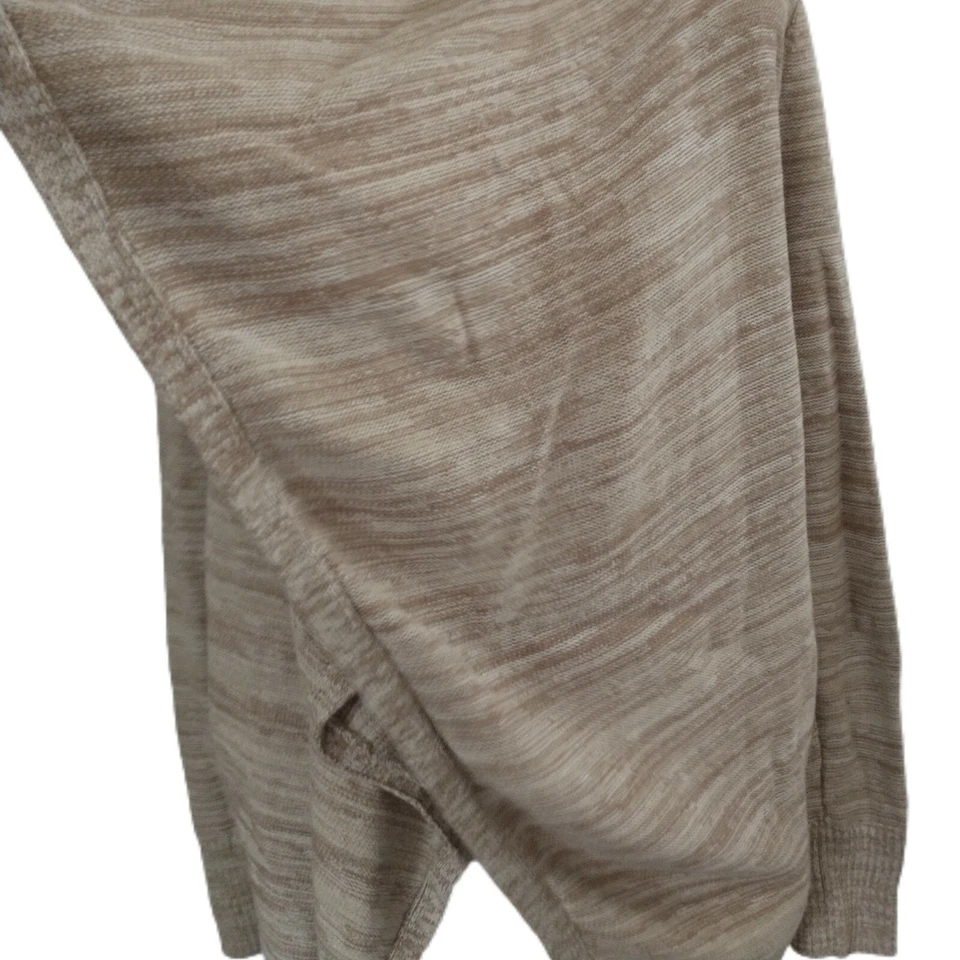 Cárdigan Grueso Frente Abierto M Drapeado Frontal Suéter Dinero Antiguo Silencioso Lujo RQT Foto 4 de 4