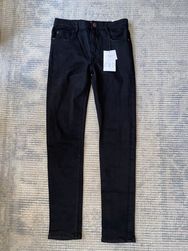 NEW Zara kids black skinny jeans 13-14 years - Picture 2 of 9