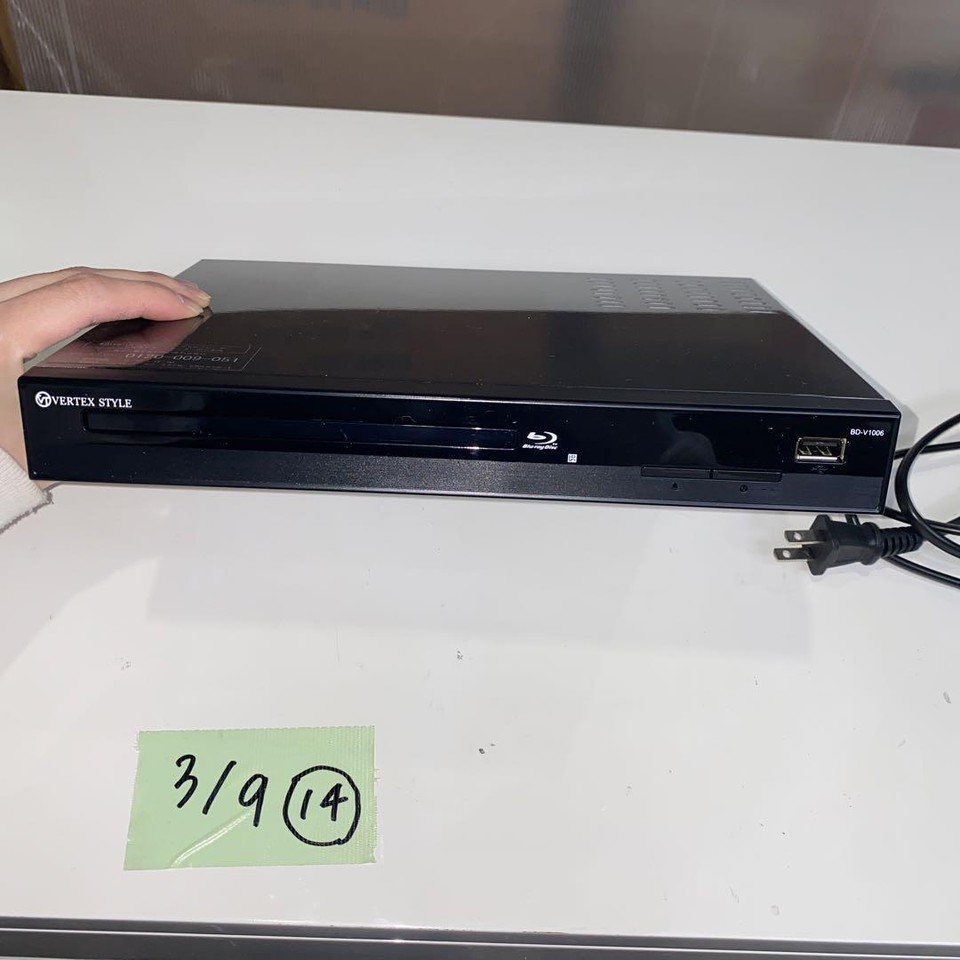 HOT特価】 VERTEX ブルーレイディスクプレイヤー BD-V1006 Felista玉光