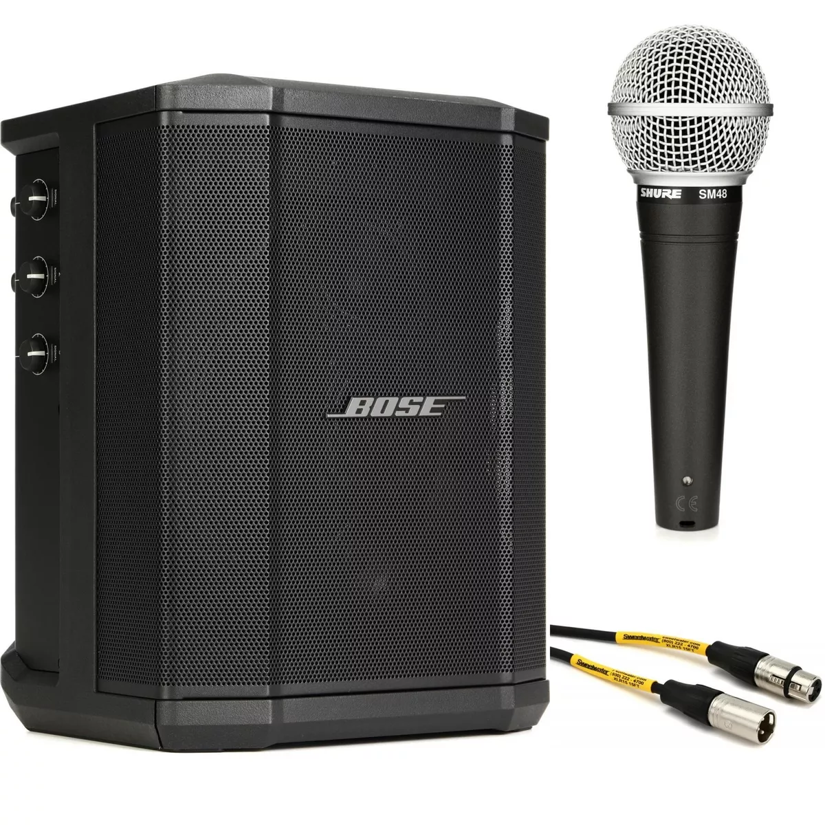 Bose S1 Pro with Battery and Shure SM48 Mic Bundle | eBay