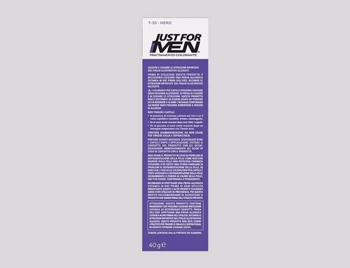 Just For Men Touch Of Grey Tinta Colorante Uomo T55 Nero Grigio Brizzolato - Foto 10 di 10