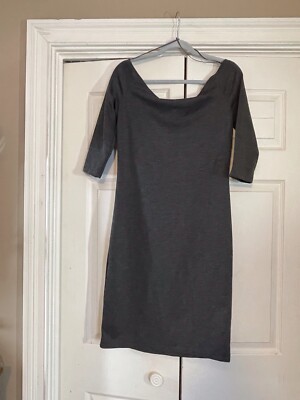 grey off the shoulder bodycon dress Charcoal Off Shoulder Maxi Dress