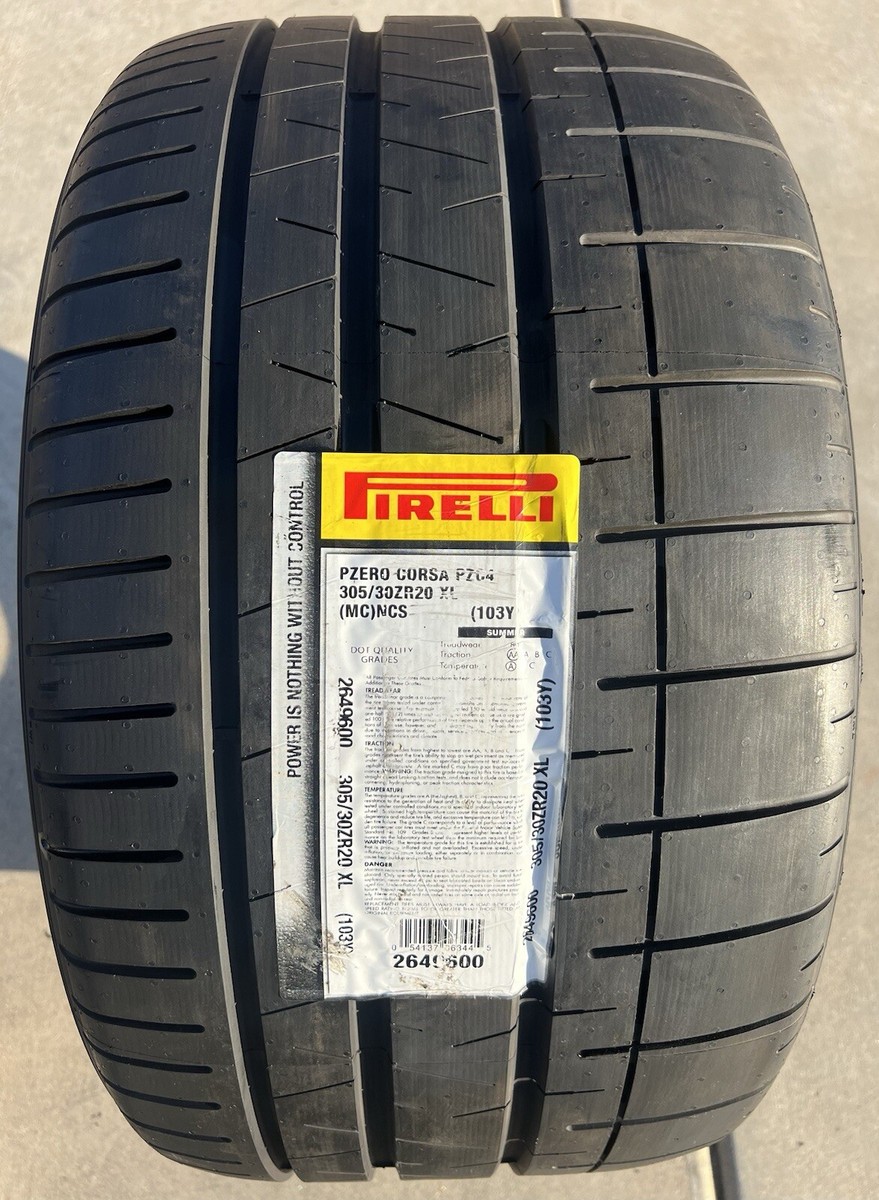 Set of TWO BRAND NEW 305/30ZR20 Pirelli P Zero Corsa PZC4 MC Set of TWO BRAND NEW 305/30ZR20 Pirelli P Zero Corsa PZC4 MC